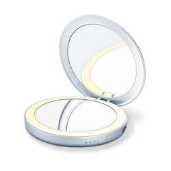 Beurer BS 39 Illuminated Cosmetics Mirror with Powerbank