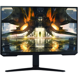 SAMSUNG 27" Odyssey G55A QHD 165Hz 1ms FreeSync Curved Gaming Monitor with HDR 10, Futuristic Design for Any Desktop (LS27AG550ENXZA)