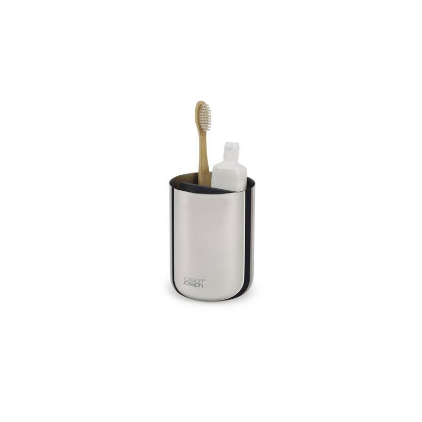 Joseph Joseph EasyStore™ Luxe Stainless-steel Toothbrush Caddy