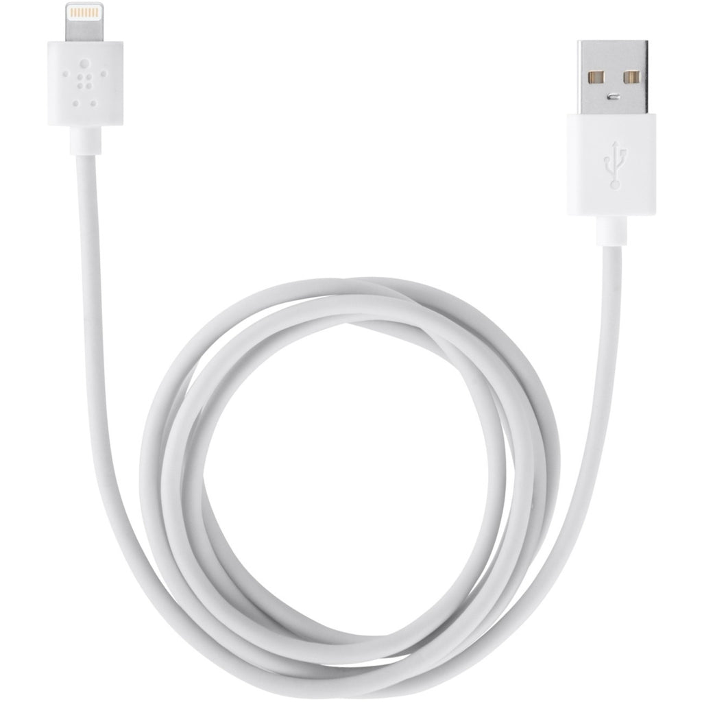 Belkin SYNC/CHARGE LIGHTNING CABLE 2.4A, 3 METERS - Gadgitechstore.com