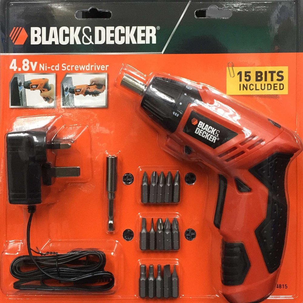 Black & Decker KC4815 ScrewDriver Battery Replacement - VISHKI.com 