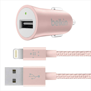 Belkin Universal Car Charger with Lightning Cable - Gadgitechstore.com