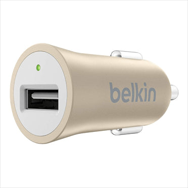 Belkin Premium Ultra-Fast 2.4Amp USB Car Charger - Gadgitechstore.com