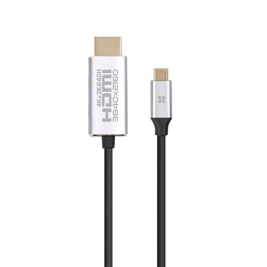 Promate HDLink-60H USB-C to HDMI Audio Video Cable with UltraHD Support
