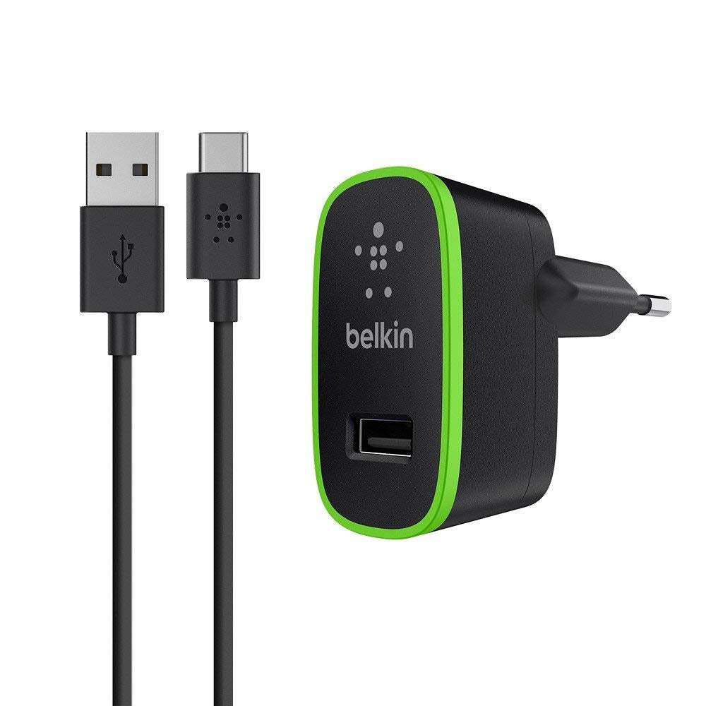 Belkin USB-C to USB-A Cable with Universal Home Charger