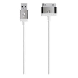 Belkin iPHONE SYNC/CHARGE CABLE * 30-PIN 2M White - Gadgitechstore.com