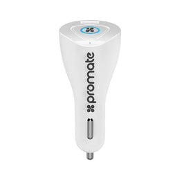 Promate Mini Bluetooth Headphone with Magnetic Charging Station & 2A USB Car Charger Aria