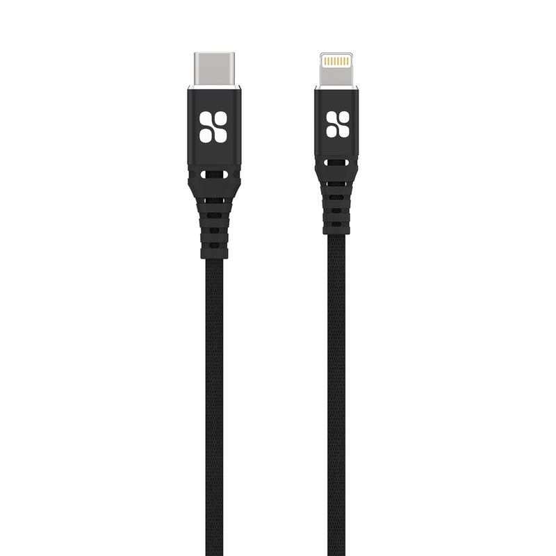 Promate PowerCord USB-C™ To Apple Lightning Data & Charge Cable