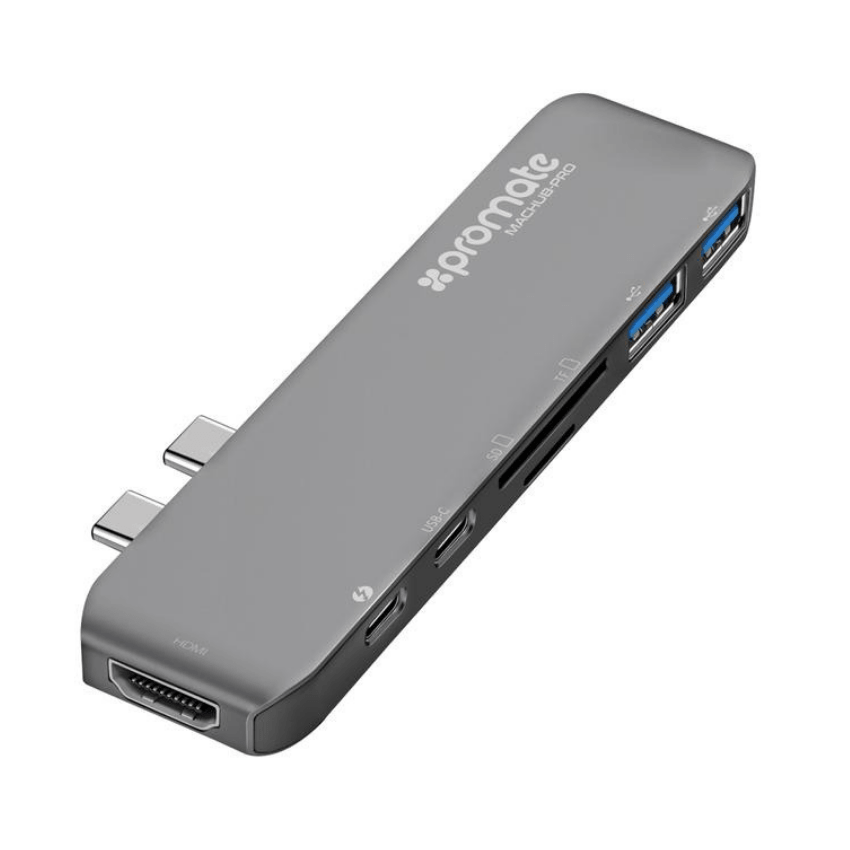 Promate MacHub Speed USB Type-C™ Hub with Thunderbolt 3 Support for MacBook Pro