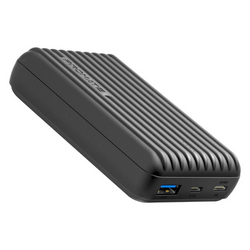 Promate 10000mAh Ultra-Compact Rugged Power Bank with USB-C Input & Output