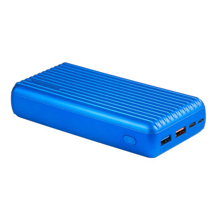 Promate 30000mAh High Capacity Power Pack with Power Delivery and Quick Charge 3.0