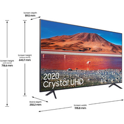 Samsung 50" TU7100 Crystal UHD 4K HDR Smart TV