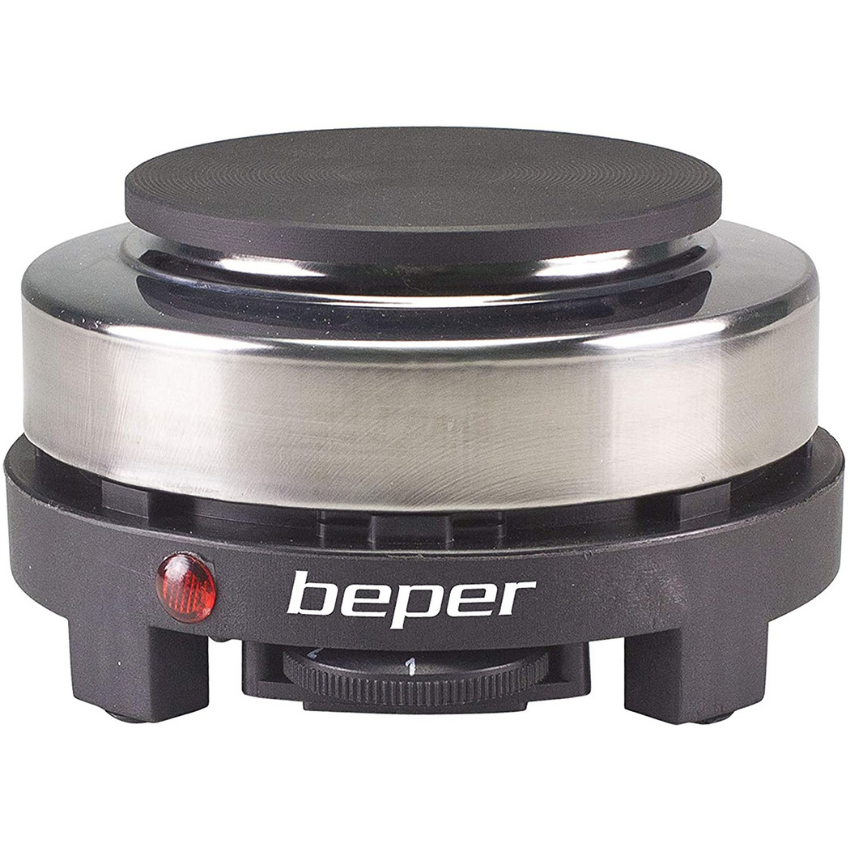 Beper P101PIA002 Electric Heating Plate Black/Grey