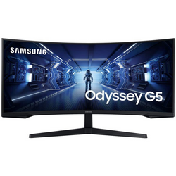 Samsung 34-Inch Odyssey G5 Ultra-Wide Gaming Monitor with