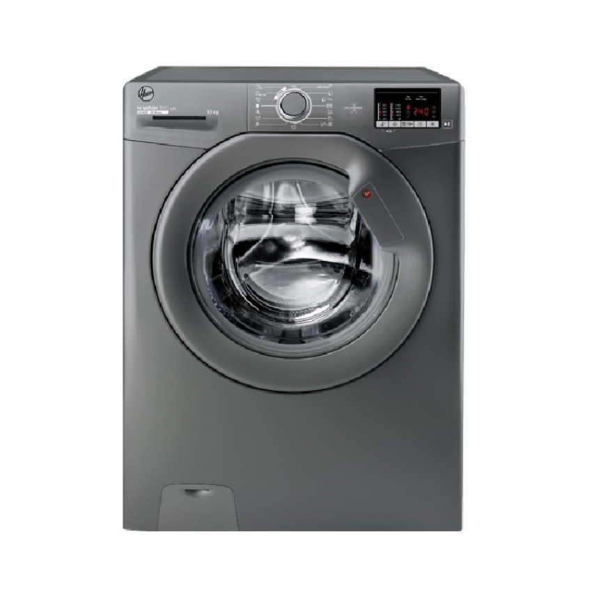 Hoover H-Wash 300 Lite 10 Kg Washing Machine Silver