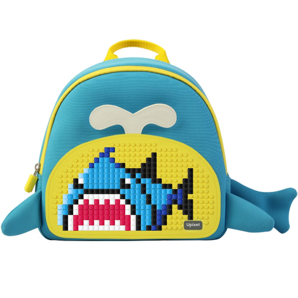 Upixel Little Blue Whale Backpack Blue-Yellow